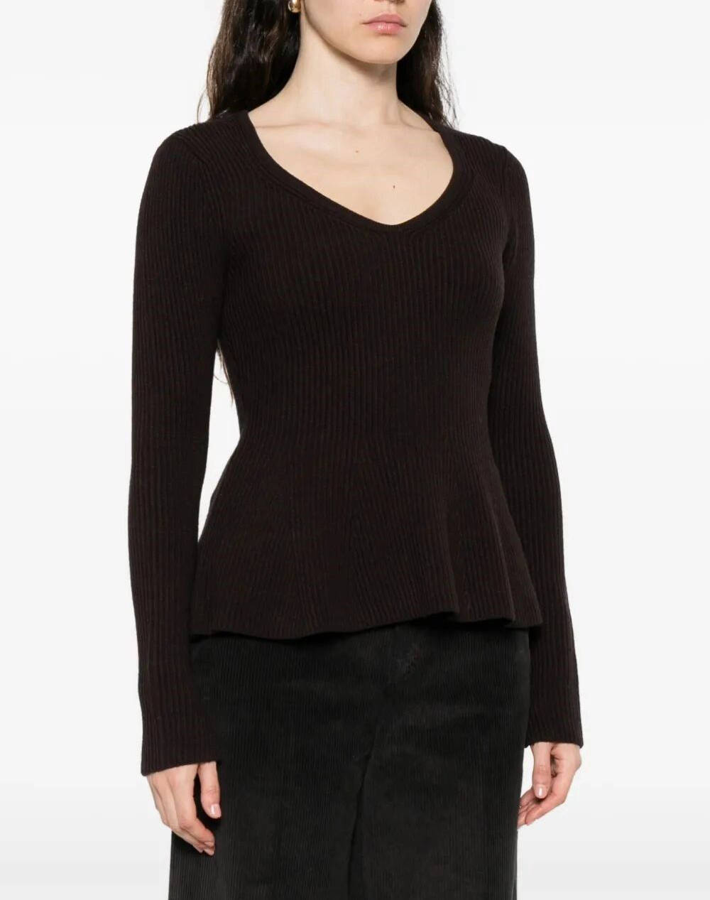 TWINSET TWINSET ΠΛΕΚΤΟ 252TT3141-11054 DarkBrown