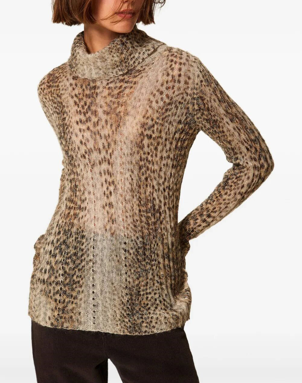 TWINSET ΠΛΕΚΤΟ 252TT3490-13041 Mixed