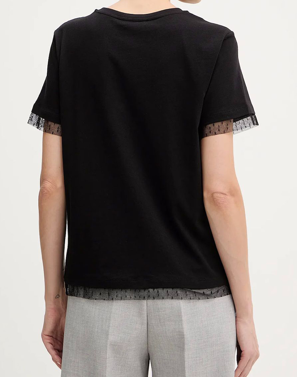 TWINSET TWINSET ΜΠΛΟΥΖΑ 252TT231A-00006 Black - 2