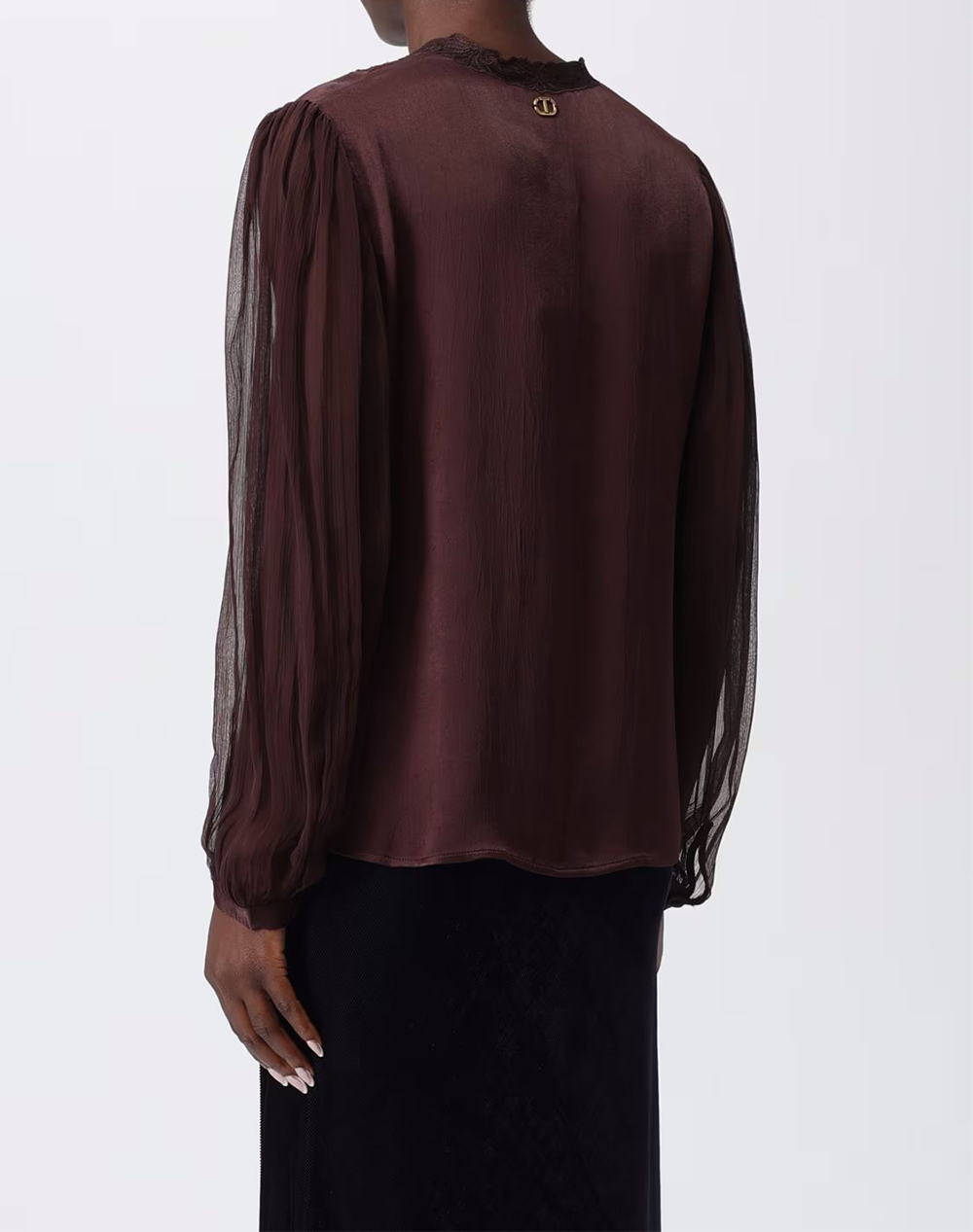 TWINSET TWINSET ΜΠΛΟΥΖΑ 252TT2243-11054 DarkBrown - 2