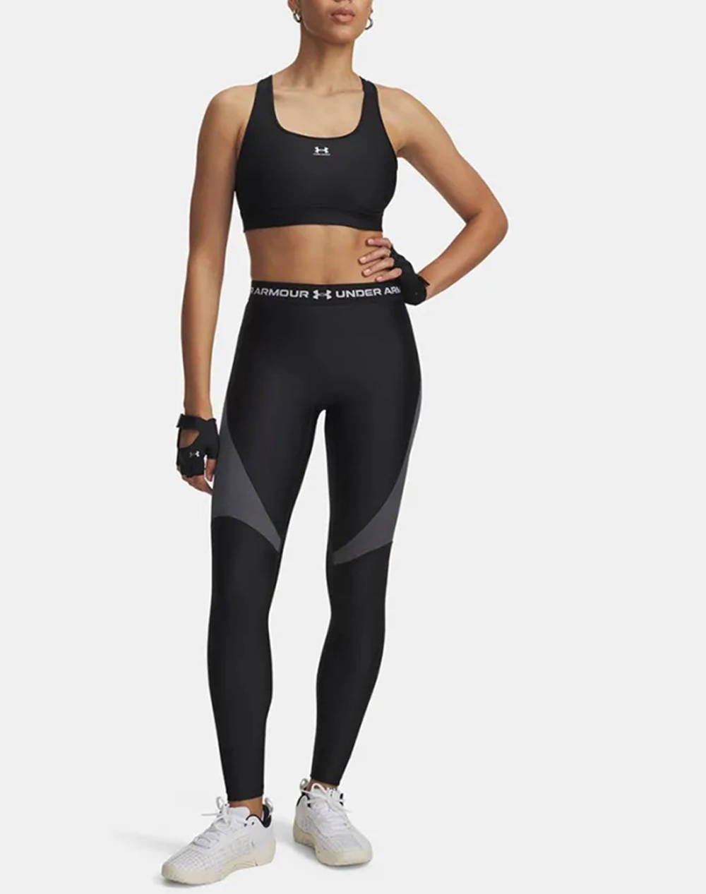 UNDER ARMOUR UA HG Rib Legging 6003983-004 Black φωτογραφία