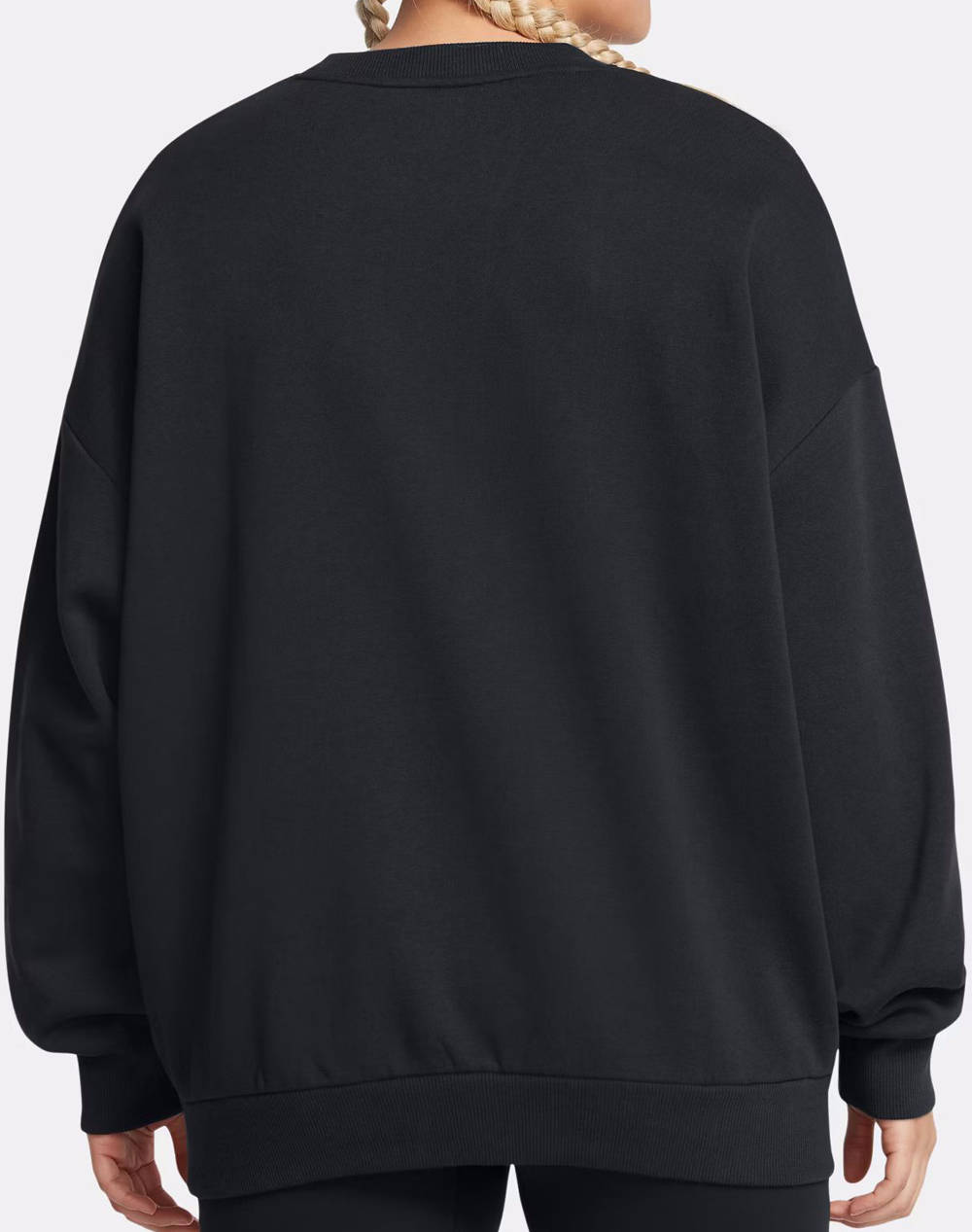 UNDER ARMOUR Rival Fleece OS Crew 1386463-001 Black φωτογραφία