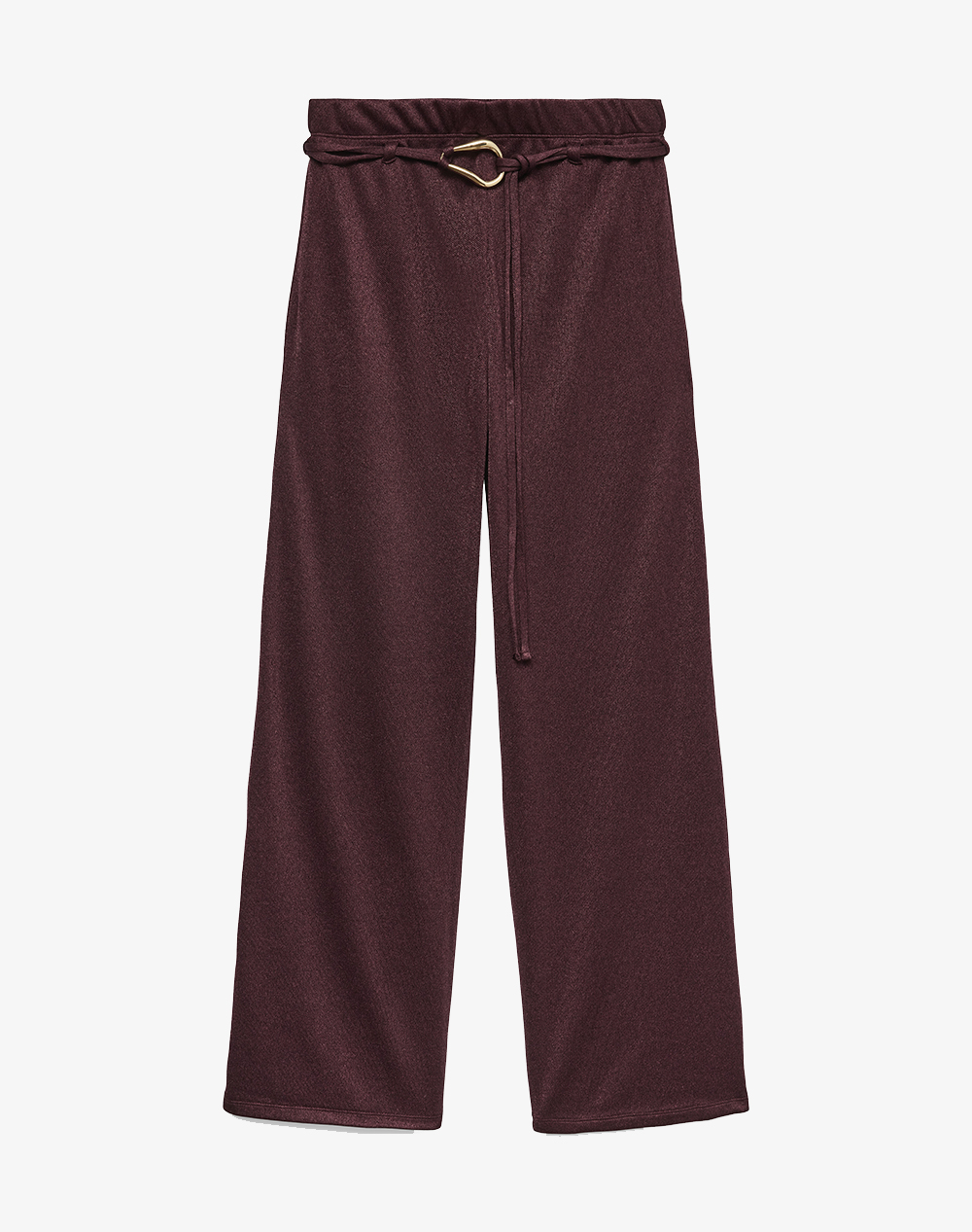 VERO MODA VMLOUISA HW WIDE PANT JRS GA 10336211-Winetasting Bordeux