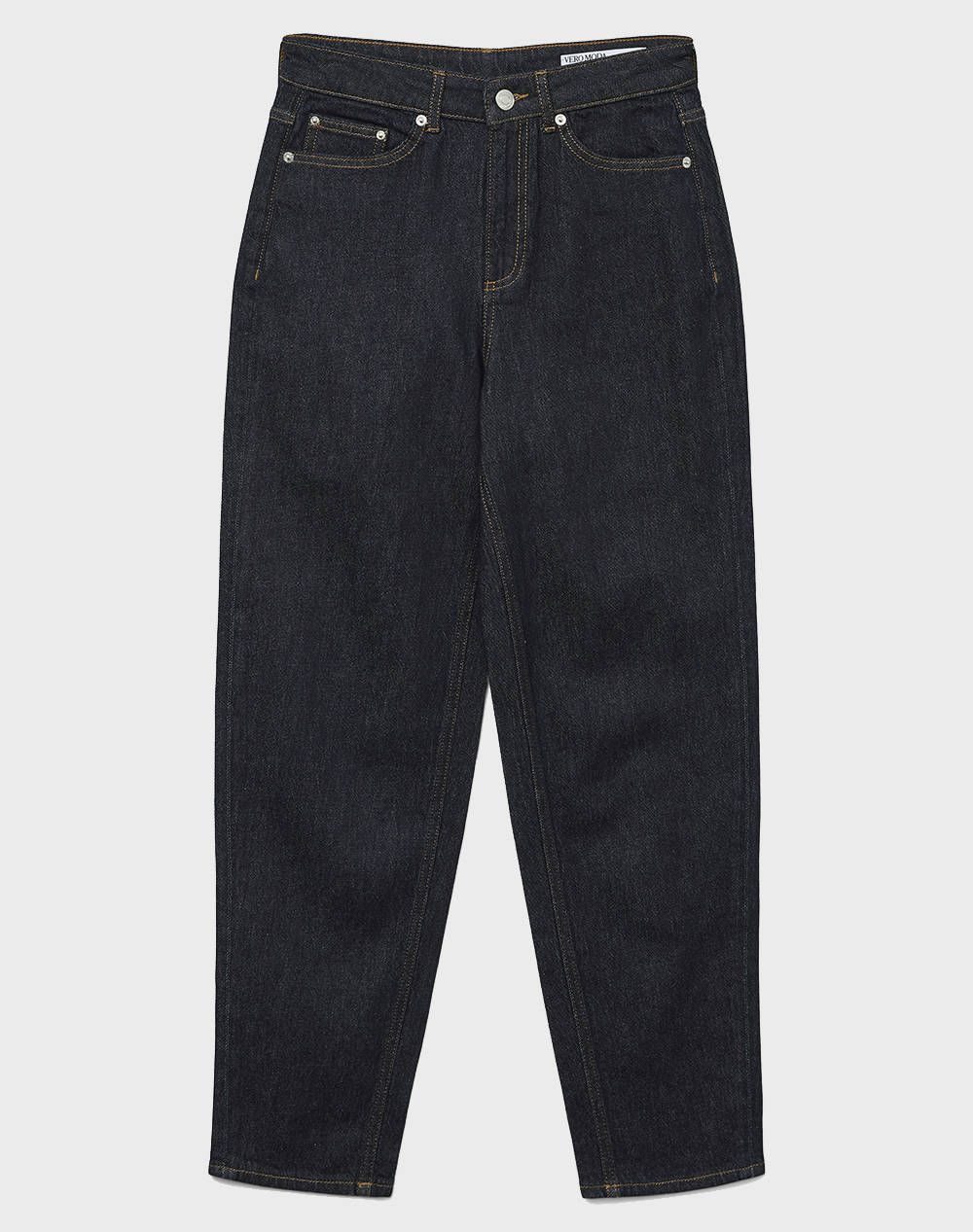 VERO MODA VMTESSA HR MOM JEANS RA369 GA 10333060-Dark Blue DenimRinse DenimDarkBlue