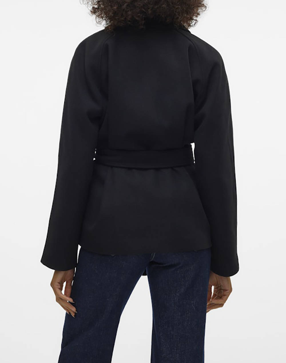 VERO MODA VMFORTUNEAYA RAGLAN SLEEVE JACKET GA NOO 10320441-BLACK Black φωτογραφία