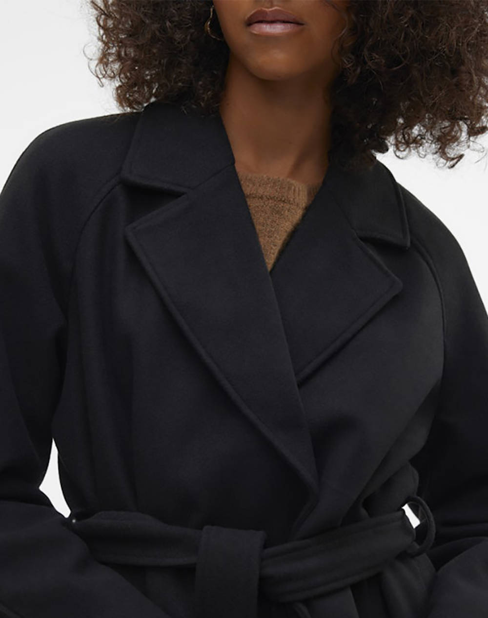 VERO MODA VMFORTUNEAYA RAGLAN SLEEVE JACKET GA NOO 10320441-BLACK Black φωτογραφία