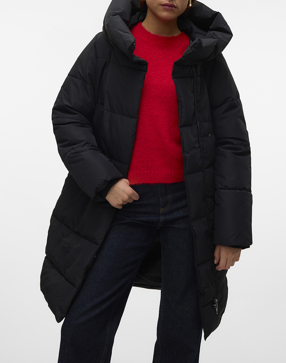 VERO MODA VMLEONIEKATE COAT GA NOOS 10320520-BLACK Black