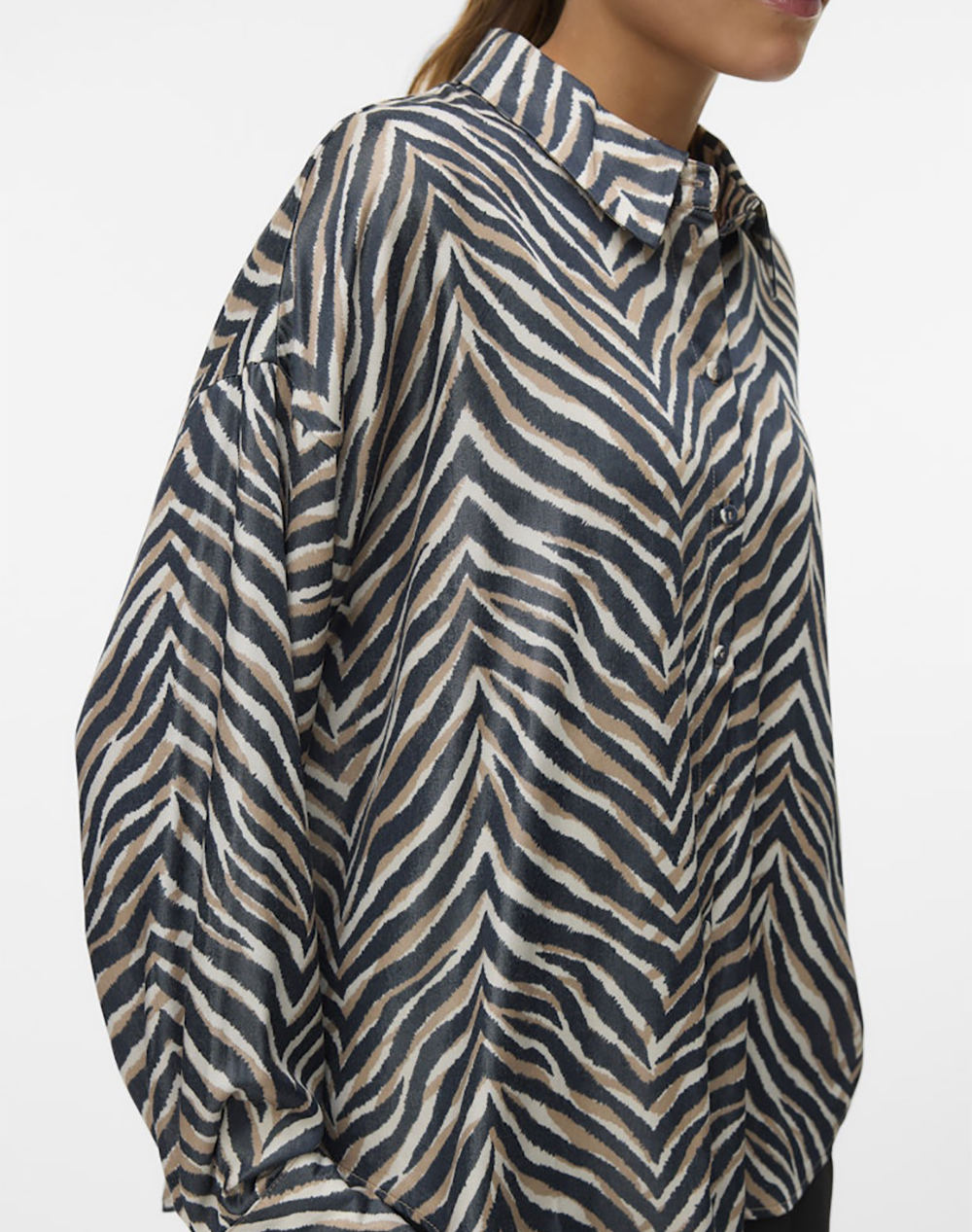 VERO MODA VMVINA SONYA LS SHIRT WVN GA 10337393-BlackSonya Mixed φωτογραφία