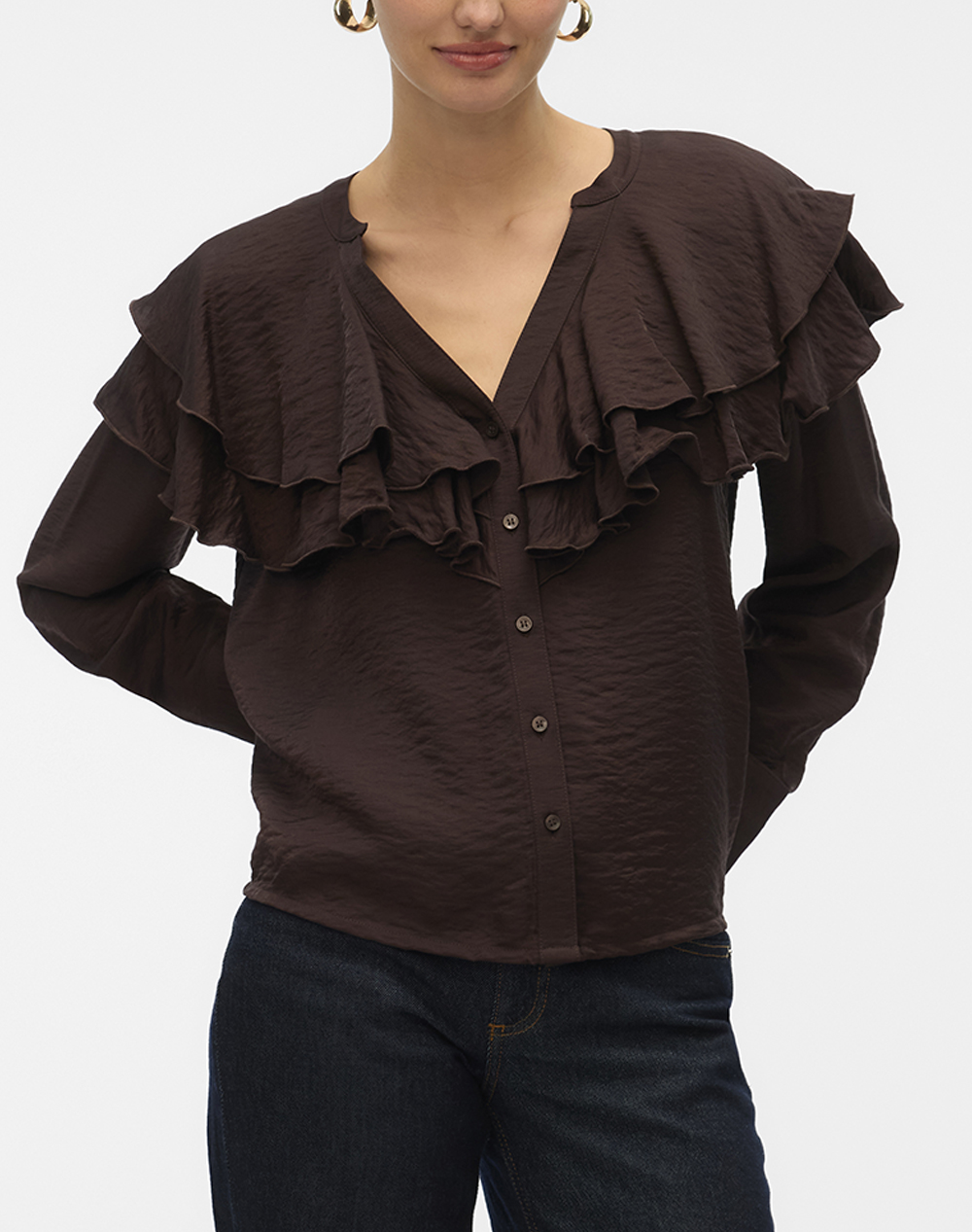 Πουκάμισα γυναικεία vero moda σε πολύχρωμο - αλλα χρωματα