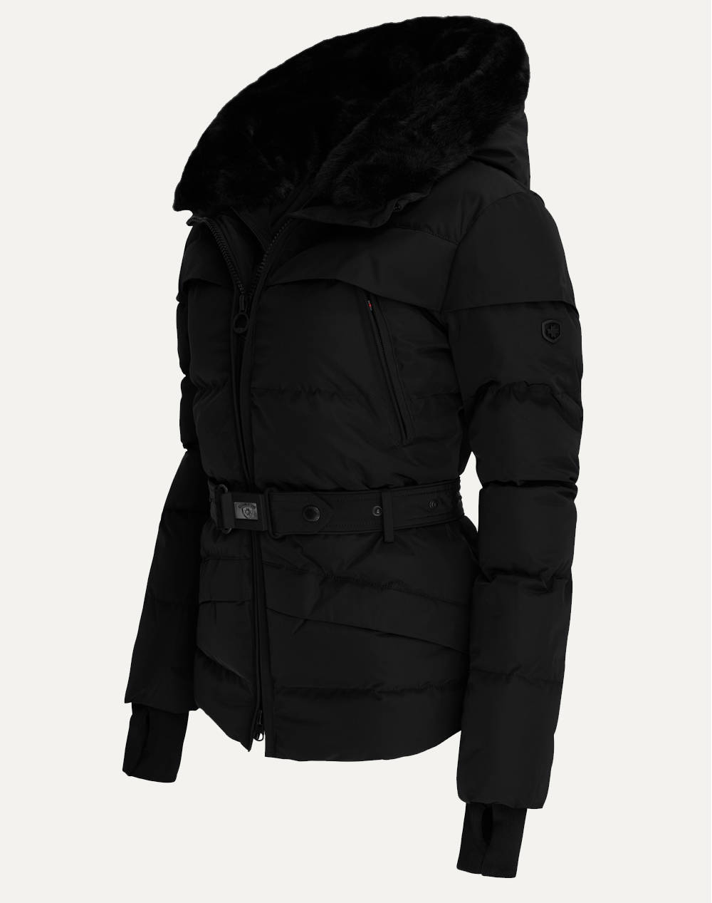 Wellensteyn Jacket Tiv-382-Schwarz Black Γυναικεία ρούχα Πανωφορια μπουφάν Politikos Shop Πολιτικός