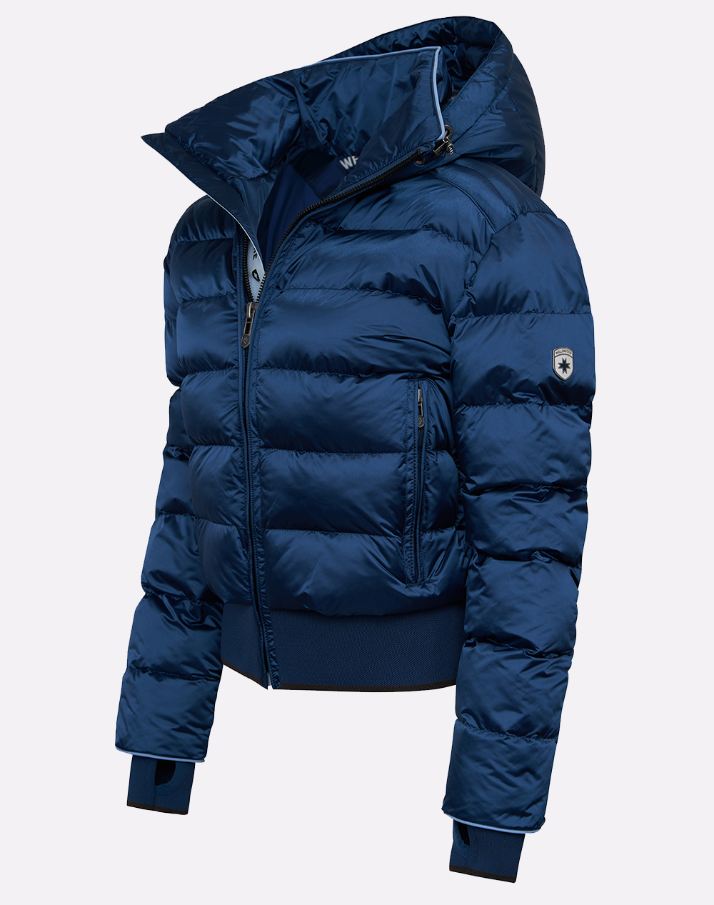 Wellensteyn Jacket Bsqu-1024-Oceanblue Steelblue Γυναικεία ρούχα Πανωφορια μπουφάν Politikos Shop Πολιτικός
