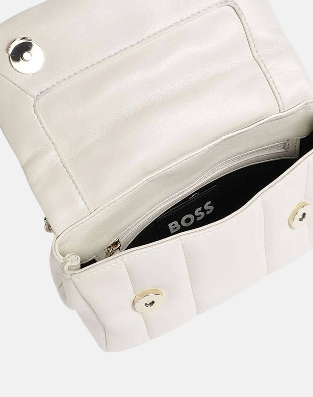 BOSS B_ICON S Sh. Bag 10263174 01 (Διαστάσεις: 18 x 12 x 6εκ.) 50528858-114 OffWhite φωτογραφία