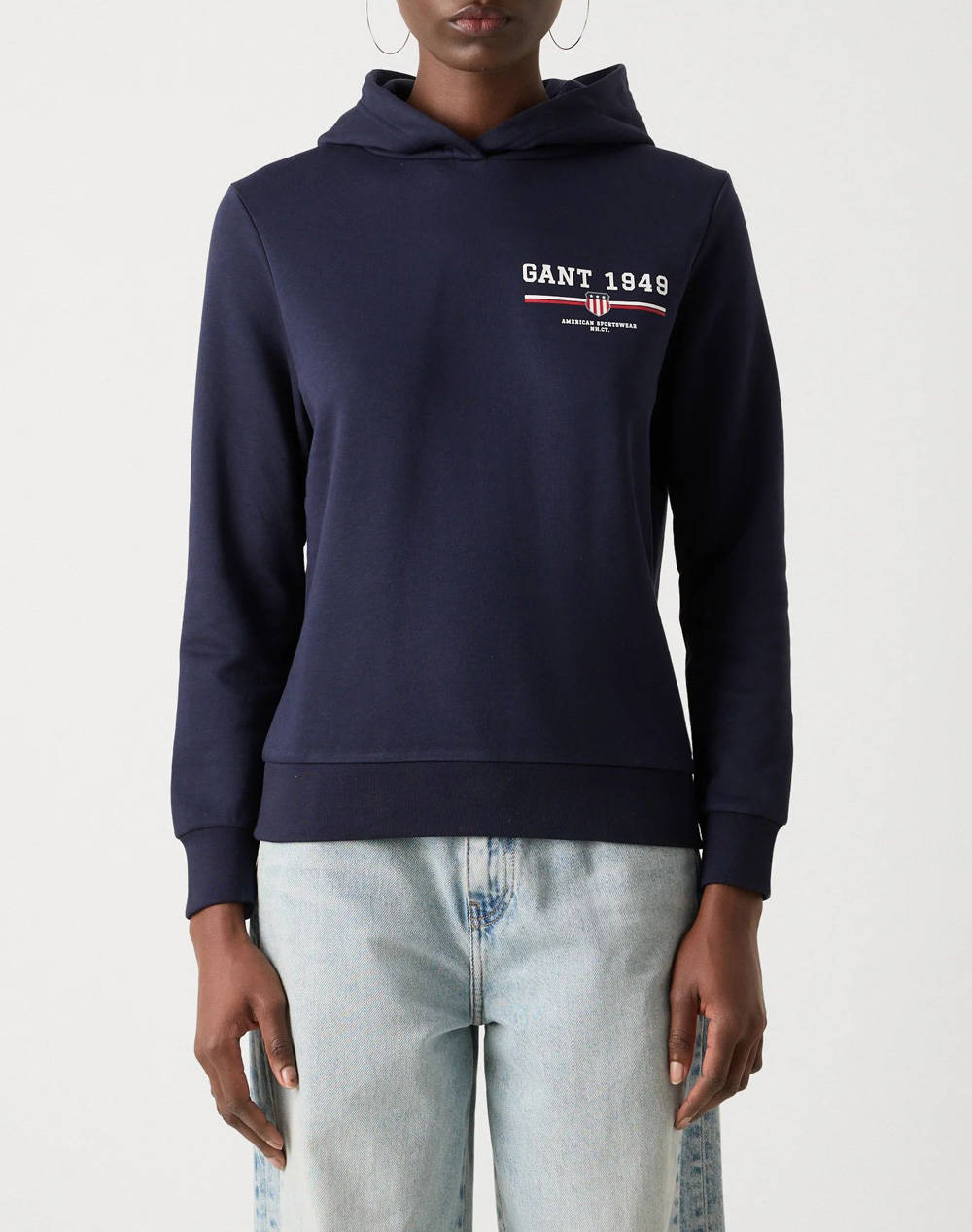 GANT ΦΟΥΤΕΡ ΜΜ REG GRAPHIC HOODIE 3GW4201555-433 DarkBlue