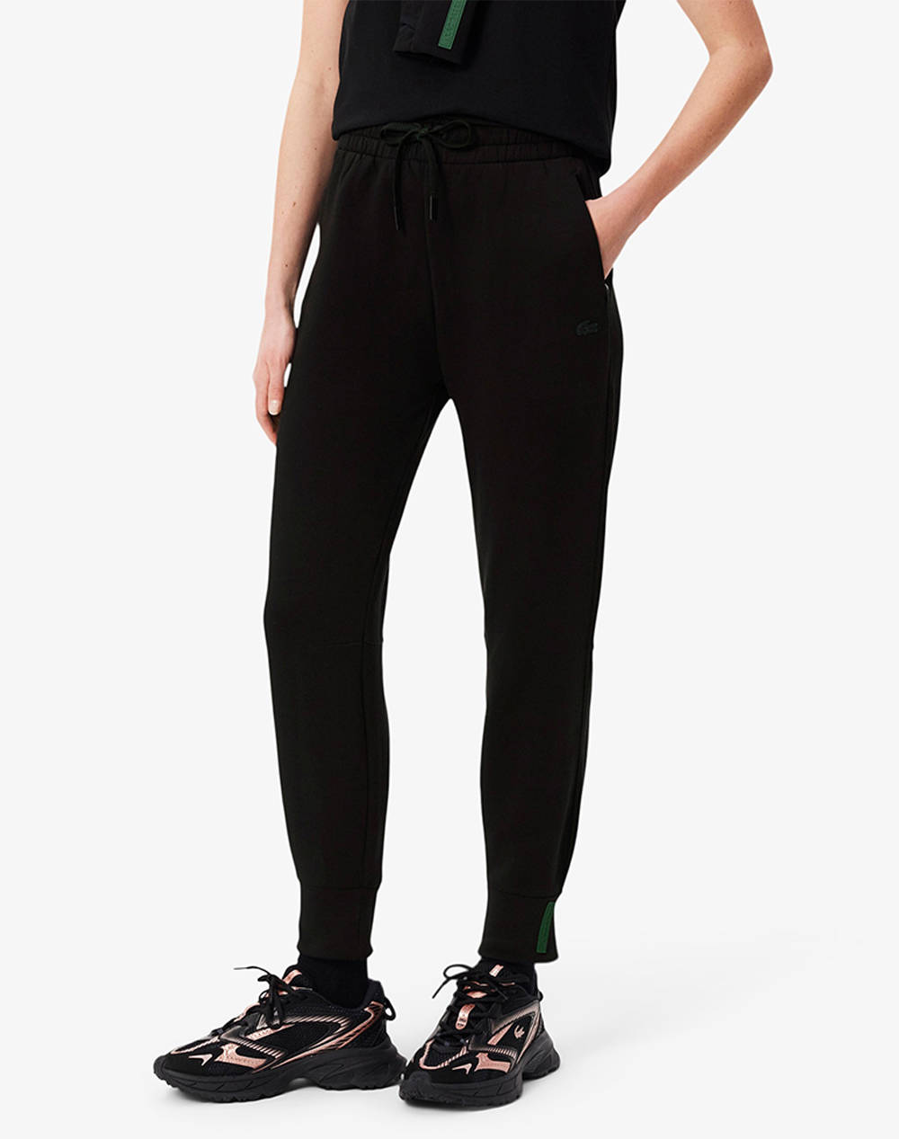 Γυναικεία παντελόνια lacoste σε μαυρο