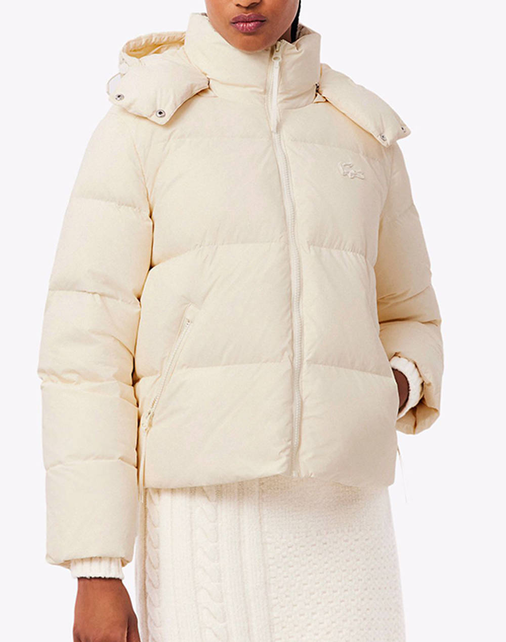 LACOSTE ΜΠΟΥΦΑΝ BLOUSON 3BF3262-XFJ Cream