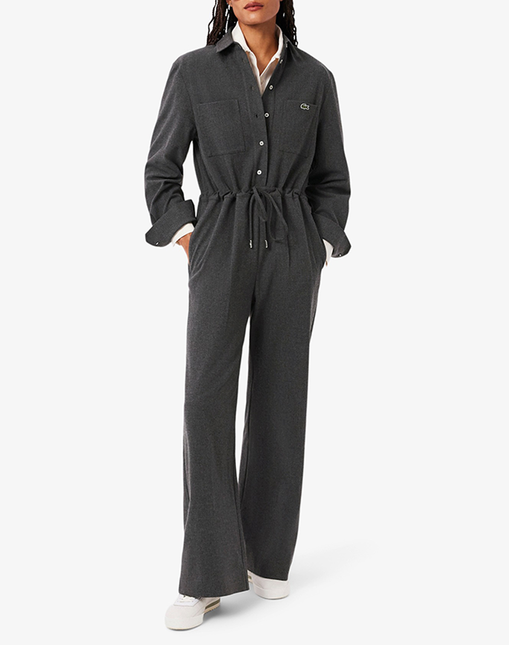 LACOSTE LACOSTE ΦΟΡΕΜΑ ΜΜ DRESSES LS 3EF5402-050 Gray