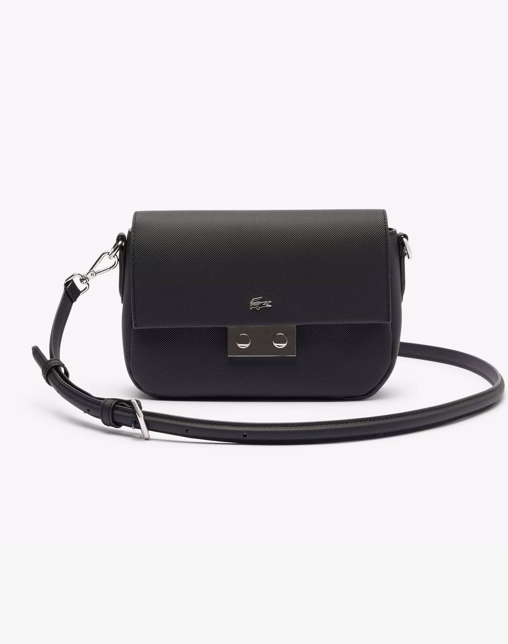 LACOSTE LACOSTE ΤΣΑΝΤΑ CROSSOVER BAG (Διαστάσεις: 21 x 15 x 7εκ.) 3NF4757DZ-000 Black