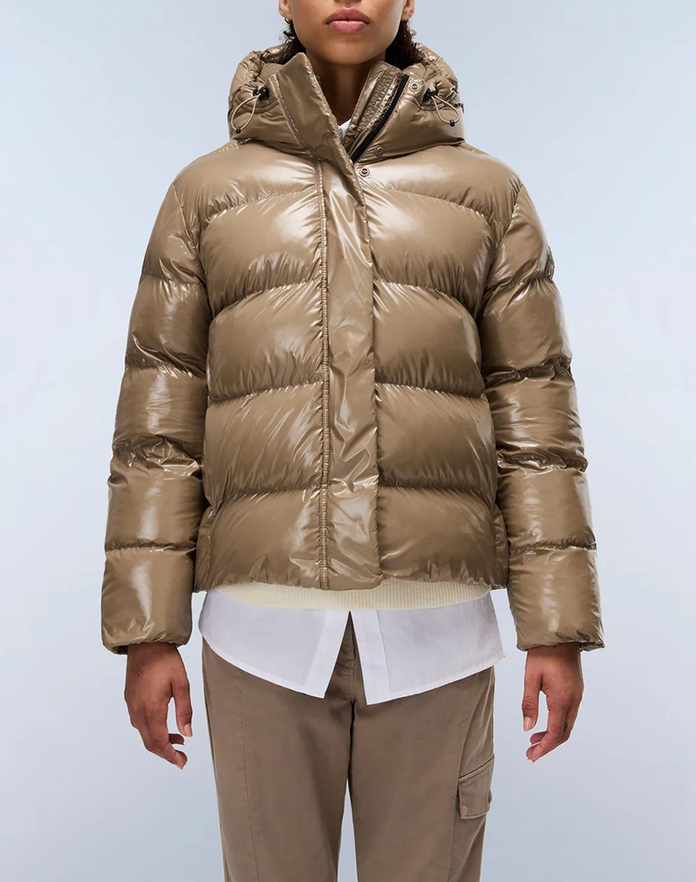 NAPAPIJRI A-GLANE W NP0A4HZ5-NPN1T SandyBrown