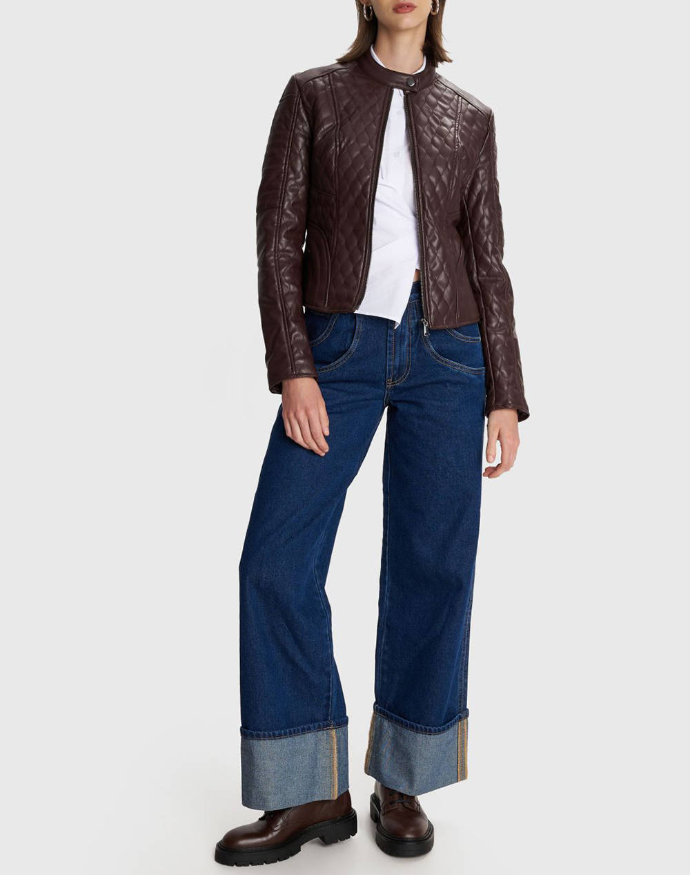 ALE ΜΠΟΥΦΑΝ 8921740-KAFE Brown φωτογραφία