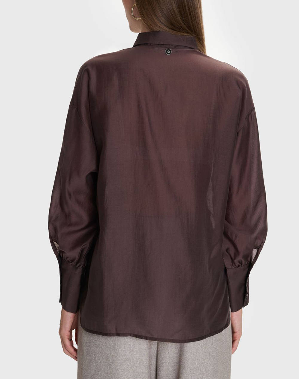 ALE ΠΟΥΚΑΜΙΣΟ 8922314-KAFE Brown φωτογραφία