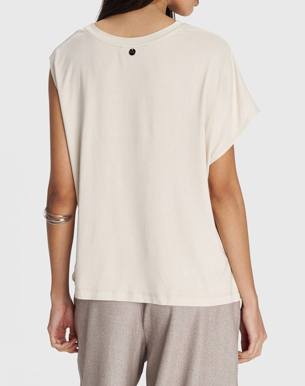 ALE ΜΠΛΟΥΖΑ 8922320-MPEZ Biege φωτογραφία