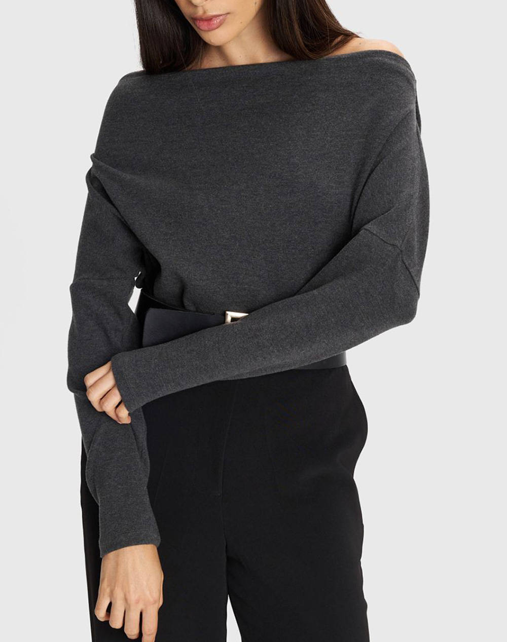 ALE ΜΠΛΟΥΖΑ 8921595-DGREY DarkGray φωτογραφία