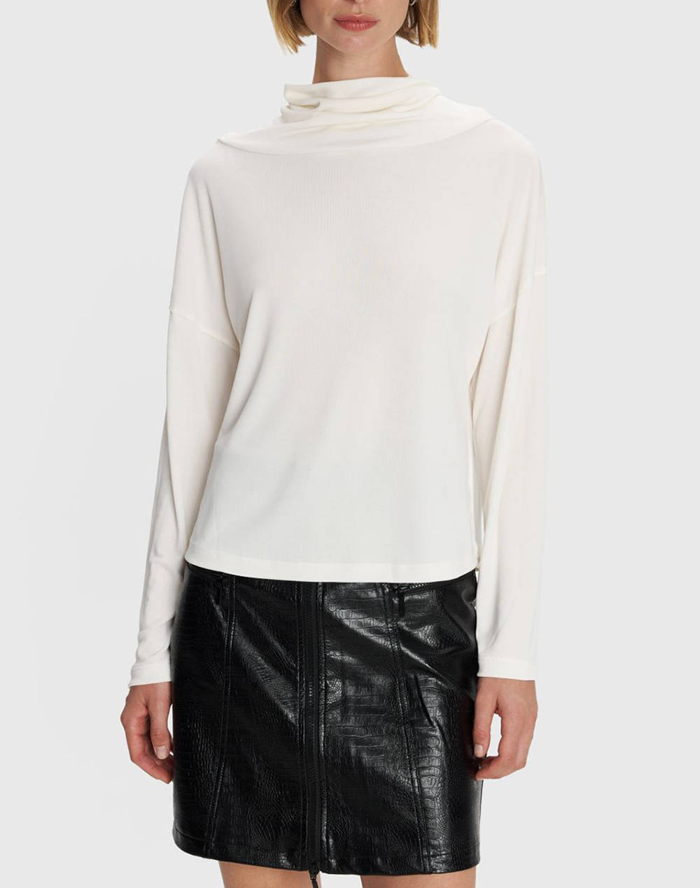 ALE ΜΠΛΟΥΖΑ 8922755-LEYKO White