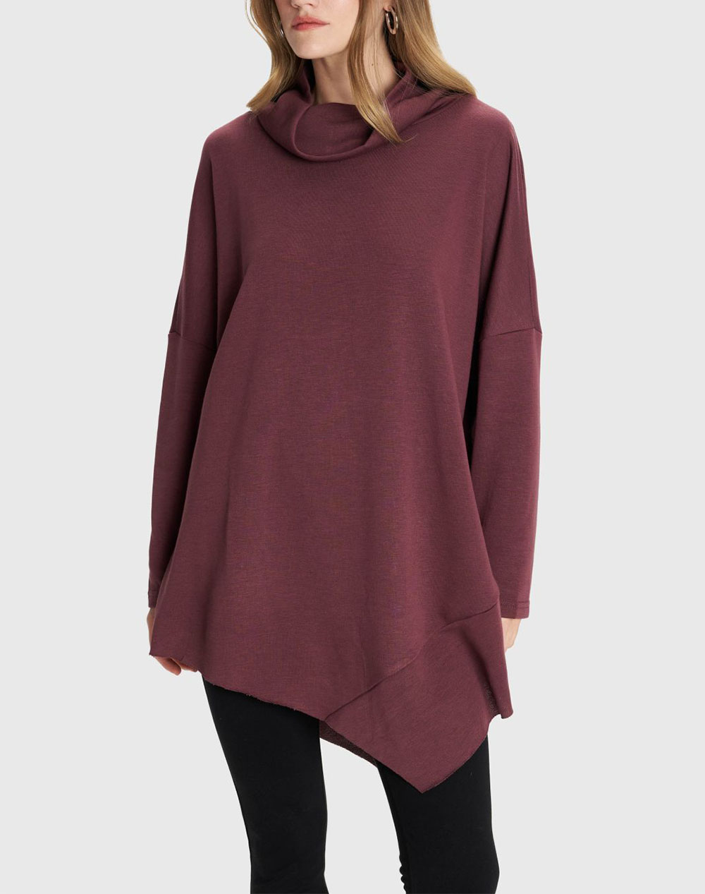 ALE ALE ΜΠΛΟΥΖΑ 8921592-MERLT Bordeux