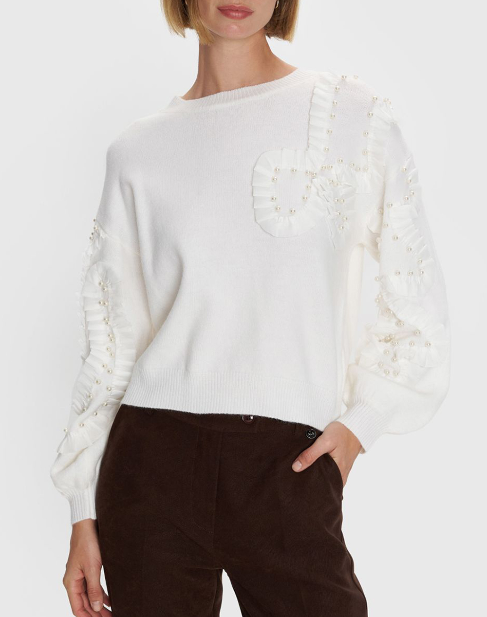 ALE ΜΠΛΟΥΖΑ 8P22909-LEYKO White