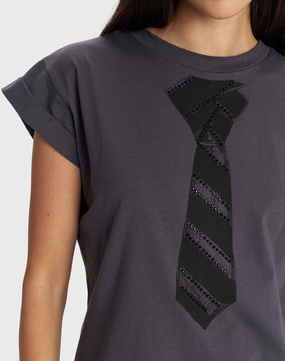 ALE ΜΠΛΟΥΖΑ 8921578-GRI DarkGray φωτογραφία