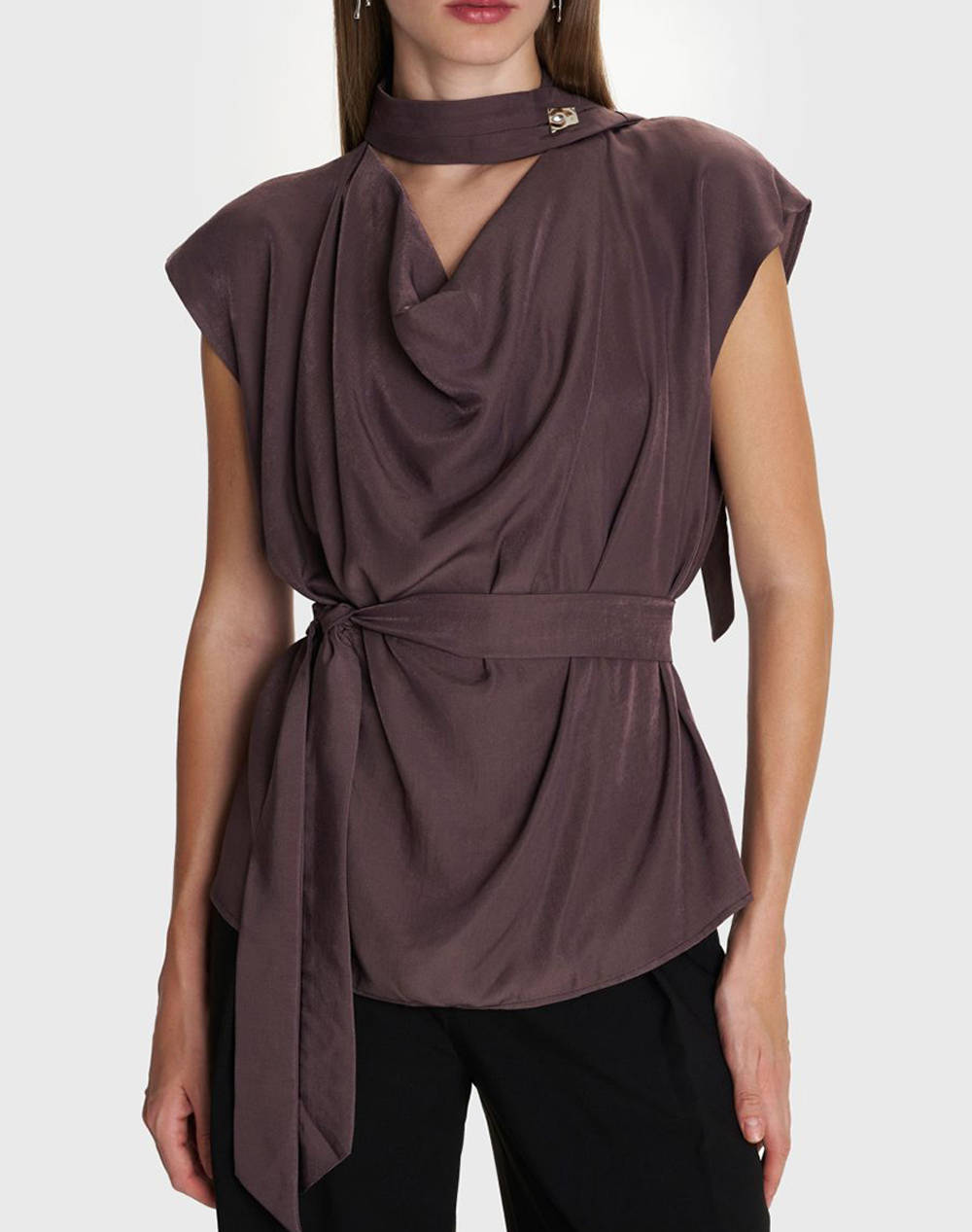 ALE ALE ΤΟΠ 81128209-KAFE Brown