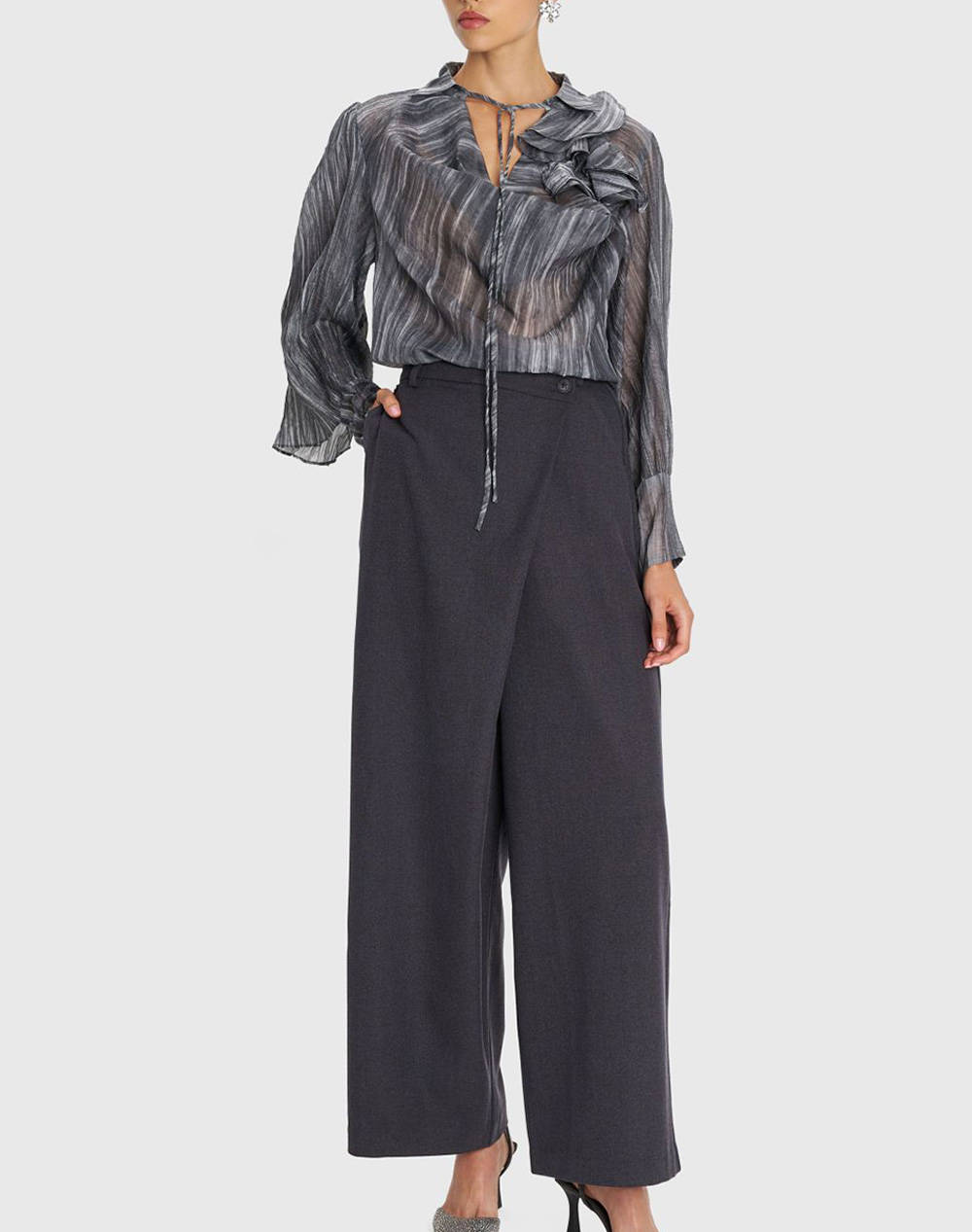 ALE ΤΟΠ 8921494-GRI Gray φωτογραφία