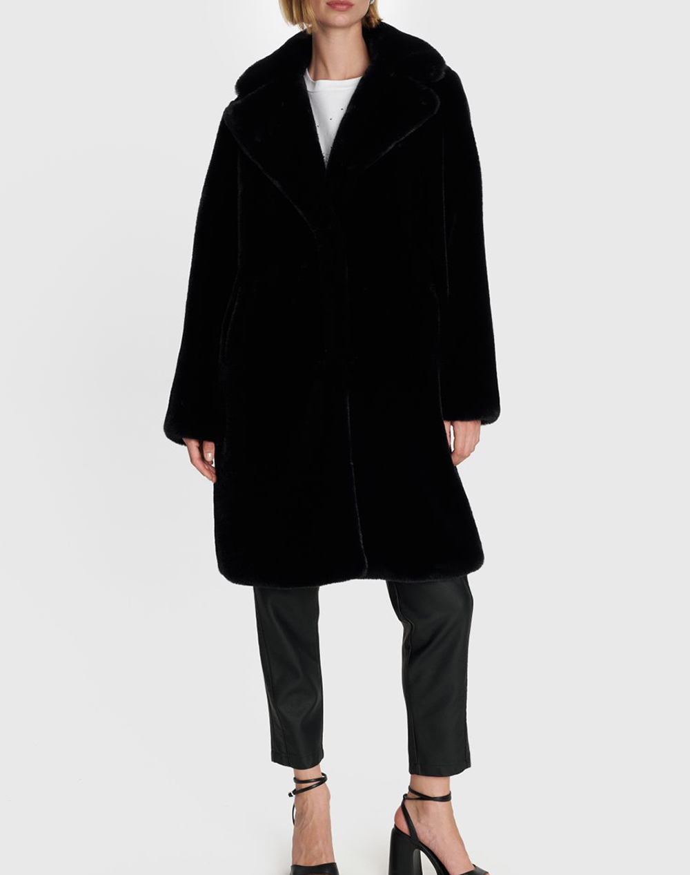 ALE ΠΑΛΤΟ 8921725-MAYRO Black