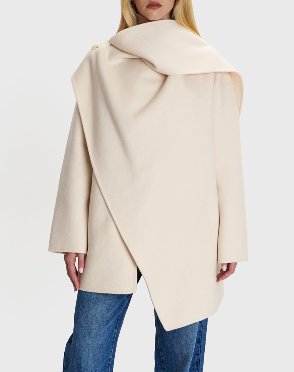 ALE ALE ΗΜΙΠΑΛΤΟ 8921901-VANIL Cream