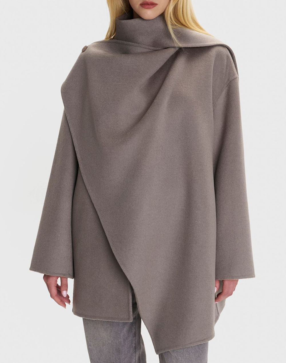 ALE ALE ΗΜΙΠΑΛΤΟ 8921901-ELEPH Gray