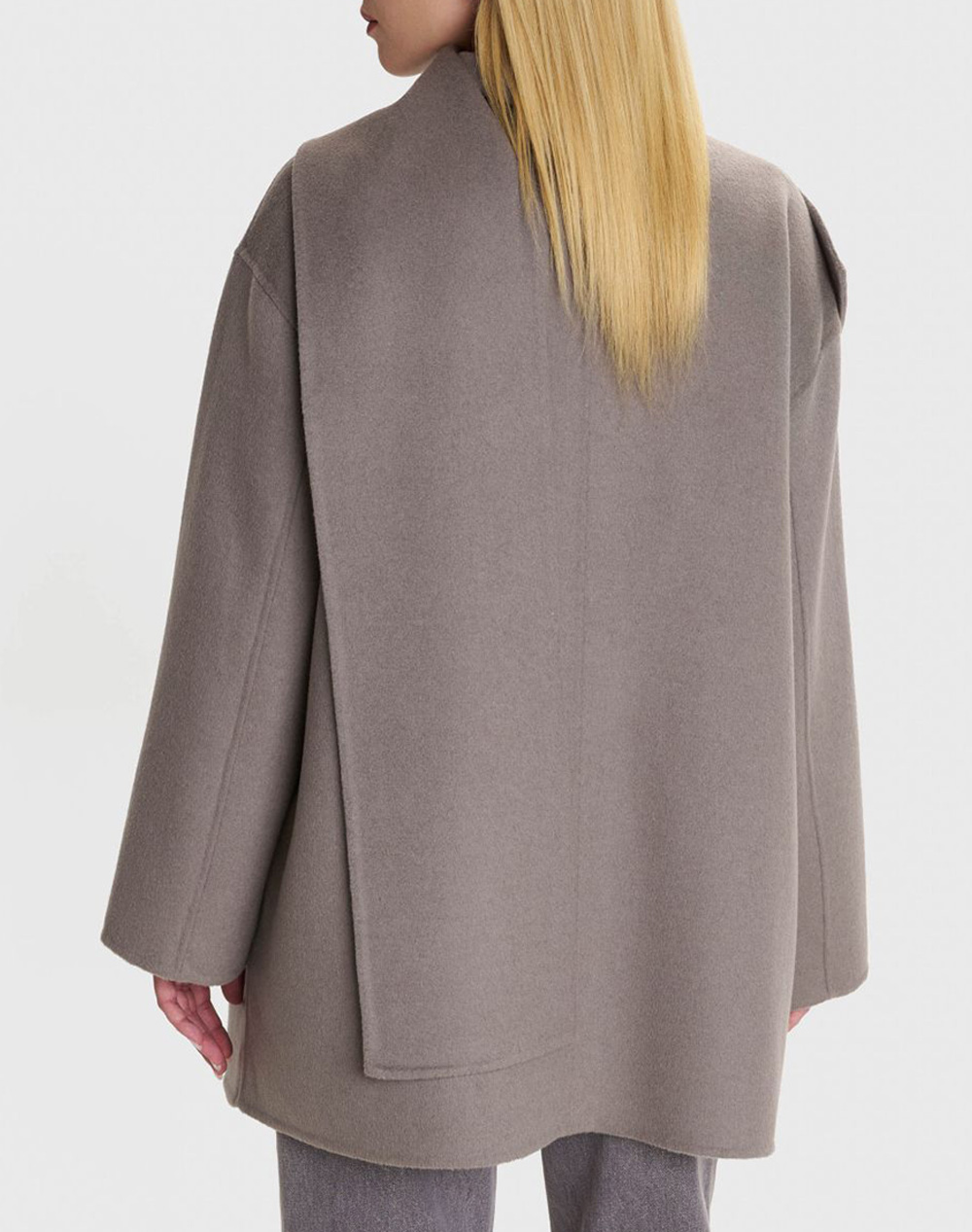 ALE ΗΜΙΠΑΛΤΟ 8921901-ELEPH Gray φωτογραφία