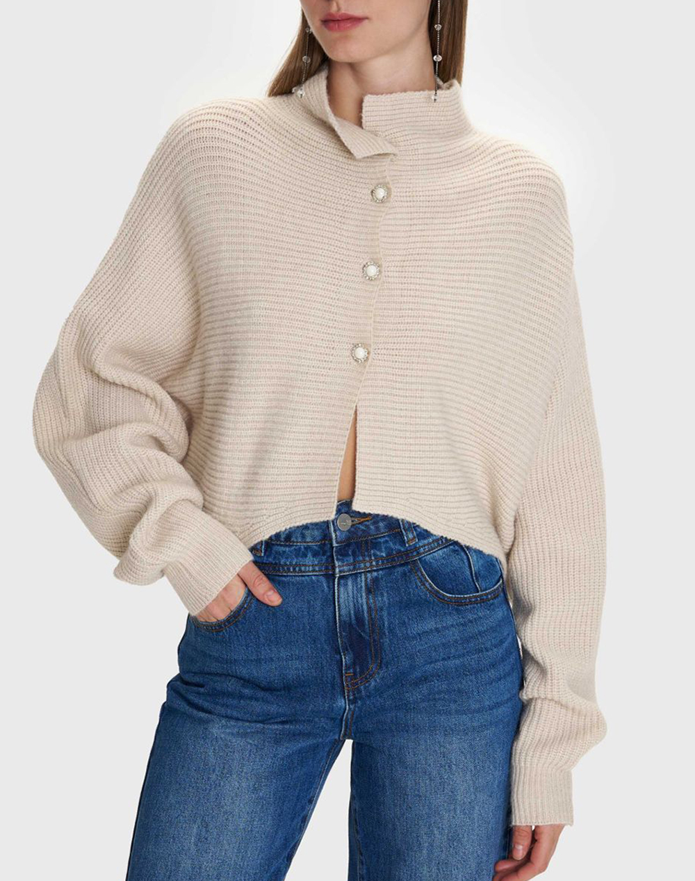 ALE ALE ΖΑΚΕΤΑ 8P22913-CREAM Cream