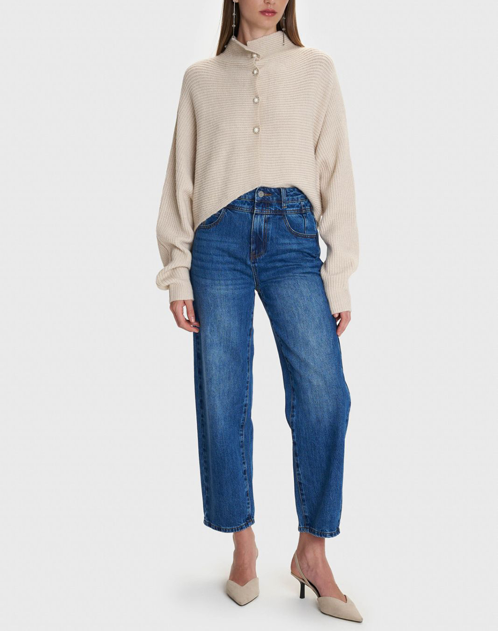 ALE ΖΑΚΕΤΑ 8P22913-CREAM Cream φωτογραφία