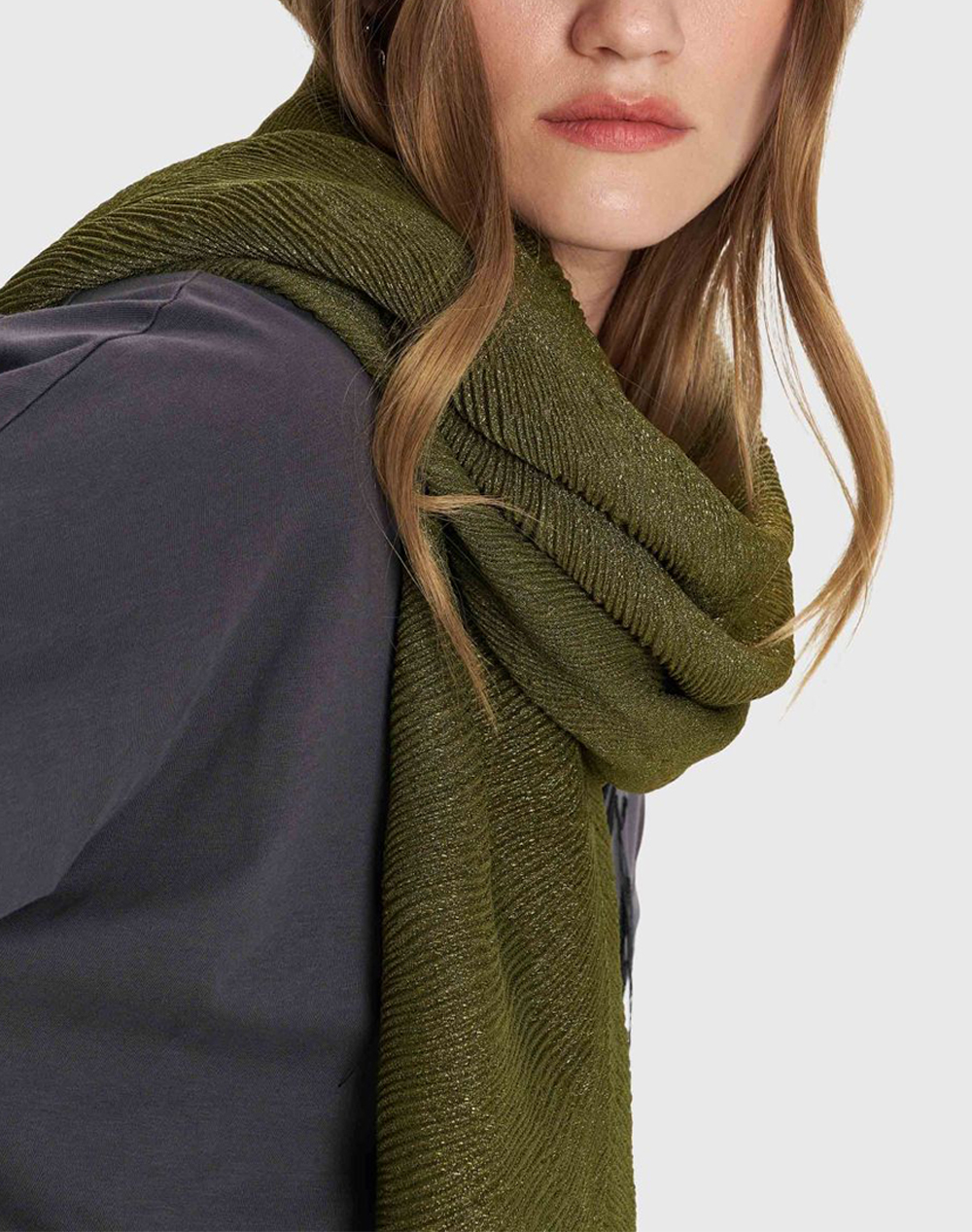 ALE ΦΟΥΛΑΡΙ 8J23221-XAKI Khaki φωτογραφία