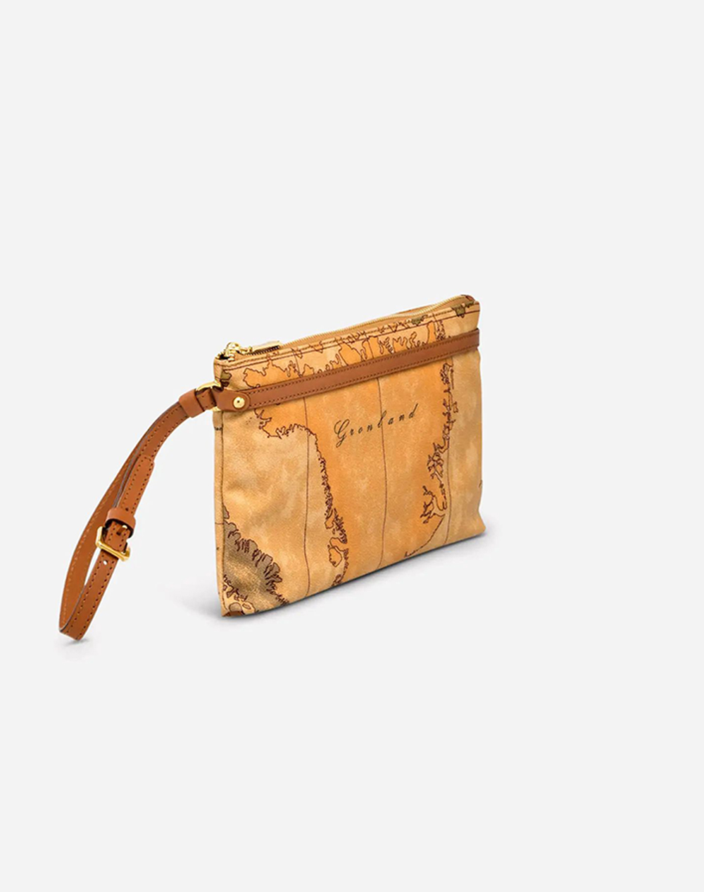 ALV.MARTINI HANDBAG 80%PVC,CO20%LEATH.ITAL.ORIGIN CN138-6000-0010 Tan φωτογραφία