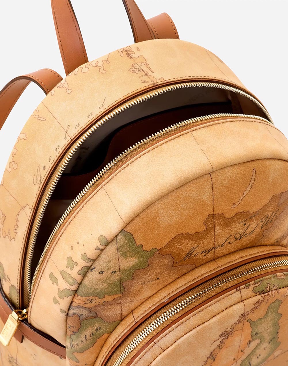 ALV.MARTINI BACKPACK 80%PVC,CO20%LEATH.ITAL.ORIGIN CD056-6000-0010 Tan φωτογραφία