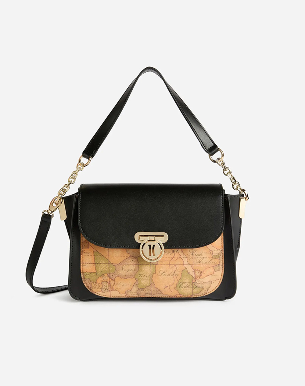 ALV.MARTINI HANDBAG 60%LEATH40%CO,PVC LMLE21-G620-0001 Black