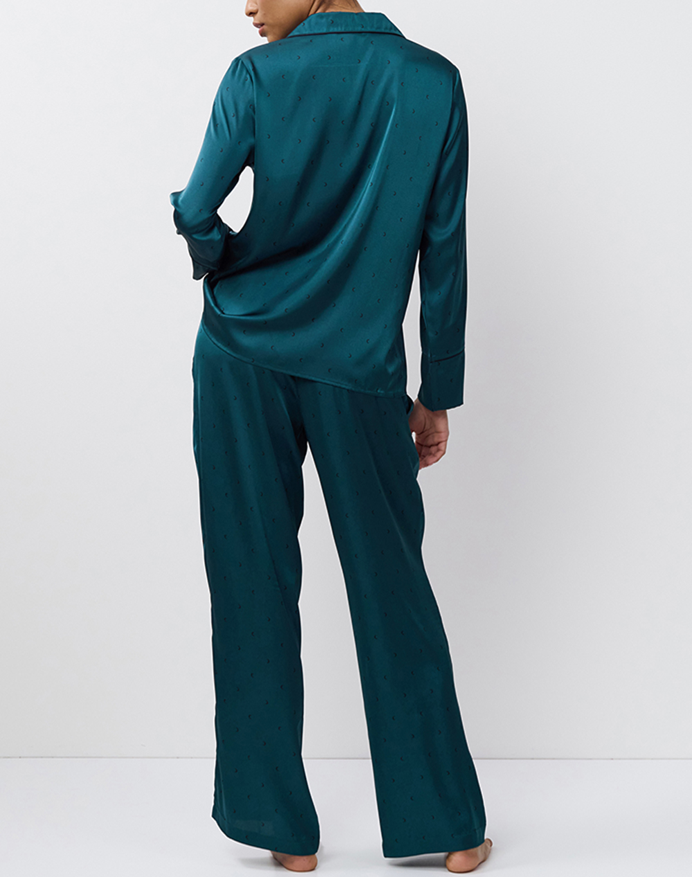 ARUELLE Emeralda pjlong AW25 39.01.23.814-TYPOS Petrol φωτογραφία