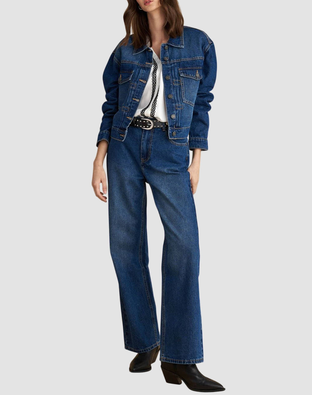 ATTRATTIVO ΠΑΝΤΕΛΟΝΙ 9921645-MPLE DenimBlue φωτογραφία