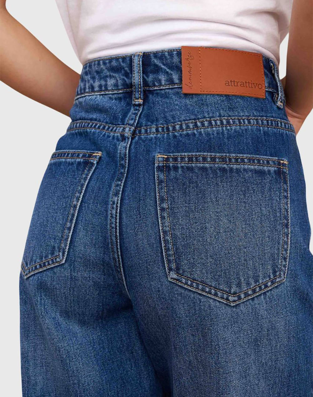 ATTRATTIVO ΠΑΝΤΕΛΟΝΙ 9910471-MPLE DenimBlue φωτογραφία