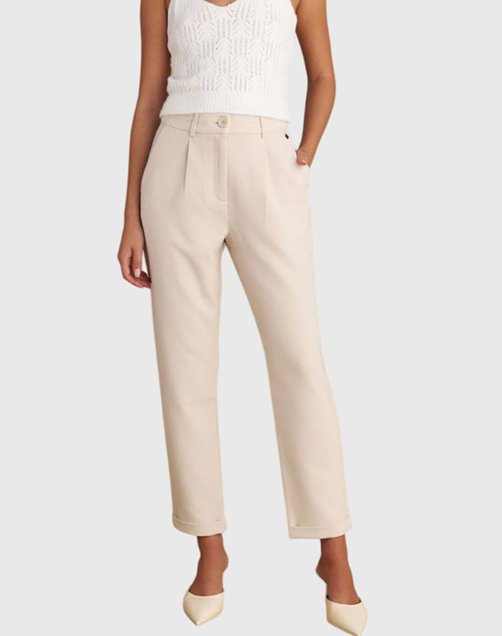 ATTRATTIVO ΠΑΝΤΕΛΟΝΙ 62ΠΟΛΥΕΣ33ΒΙΣΚ5ΕΛ.ΠΟΛ 9917491-VANIL Ecru