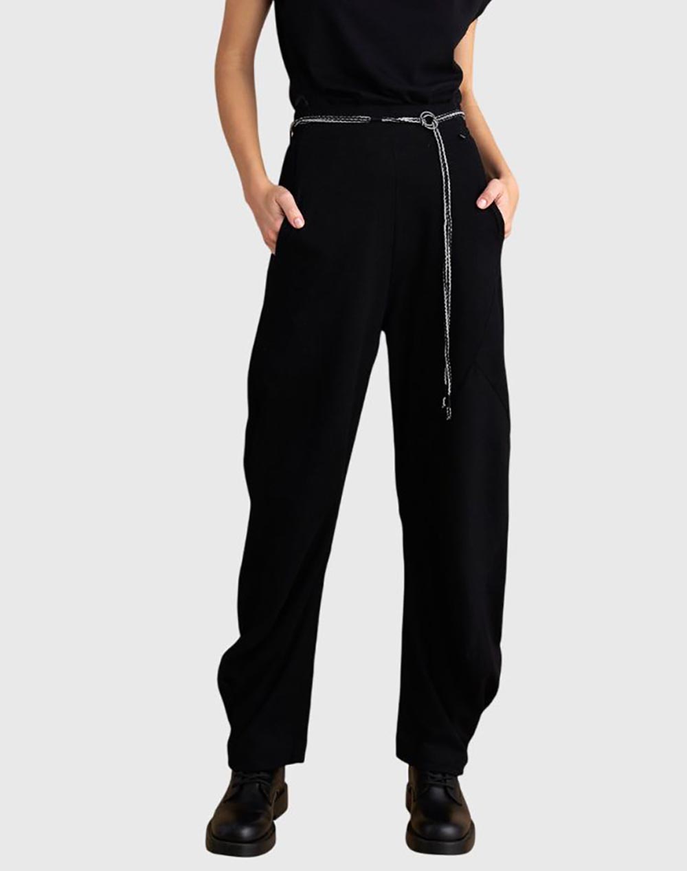 ATTRATTIVO ΠΑΝΤΕΛΟΝΙ 100ΒΑΜΒΑΚΙ 9919317-MAYRO Black