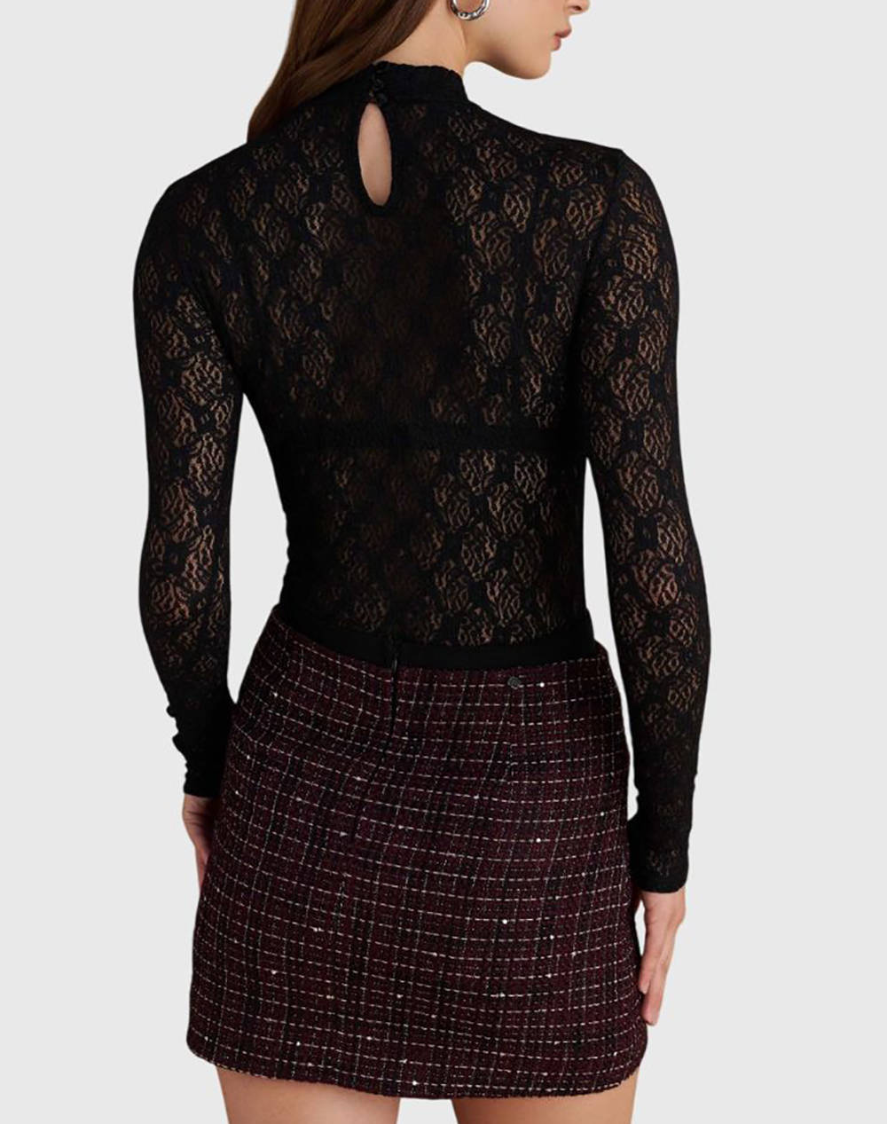 ATTRATTIVO ΦΟΥΣΤΑ 92214511-BORDO Bordeux φωτογραφία