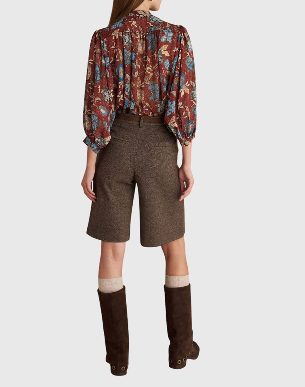 ATTRATTIVO ΒΕΡΜΟΥΔΑ 9921569-KAFE Brown φωτογραφία