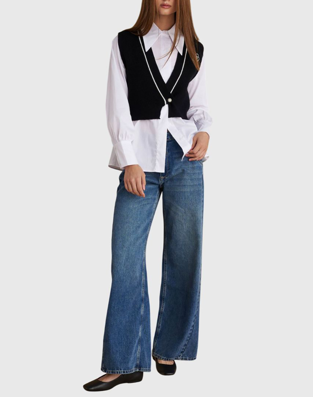 ATTRATTIVO ΓΙΛΕΚΟ 9922249-MAYRO Black φωτογραφία